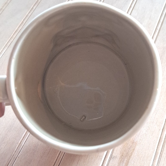 Handpainted by Otagiri Teddy Bear Mug With a Red Bow Vintage - Picture 4 of 6